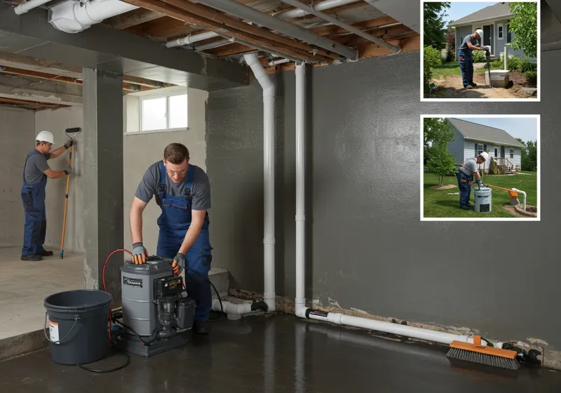 Basement Waterproofing and Flood Prevention process in Bellaire, TX